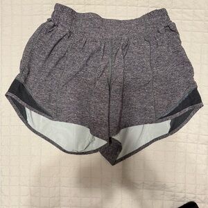 Women's Heather Gray Athletic Shorts